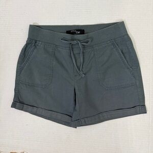 Women's Gray Cargo Shorts sz sm